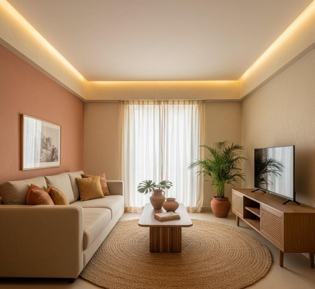 Earthy Minimalism for Urban Living