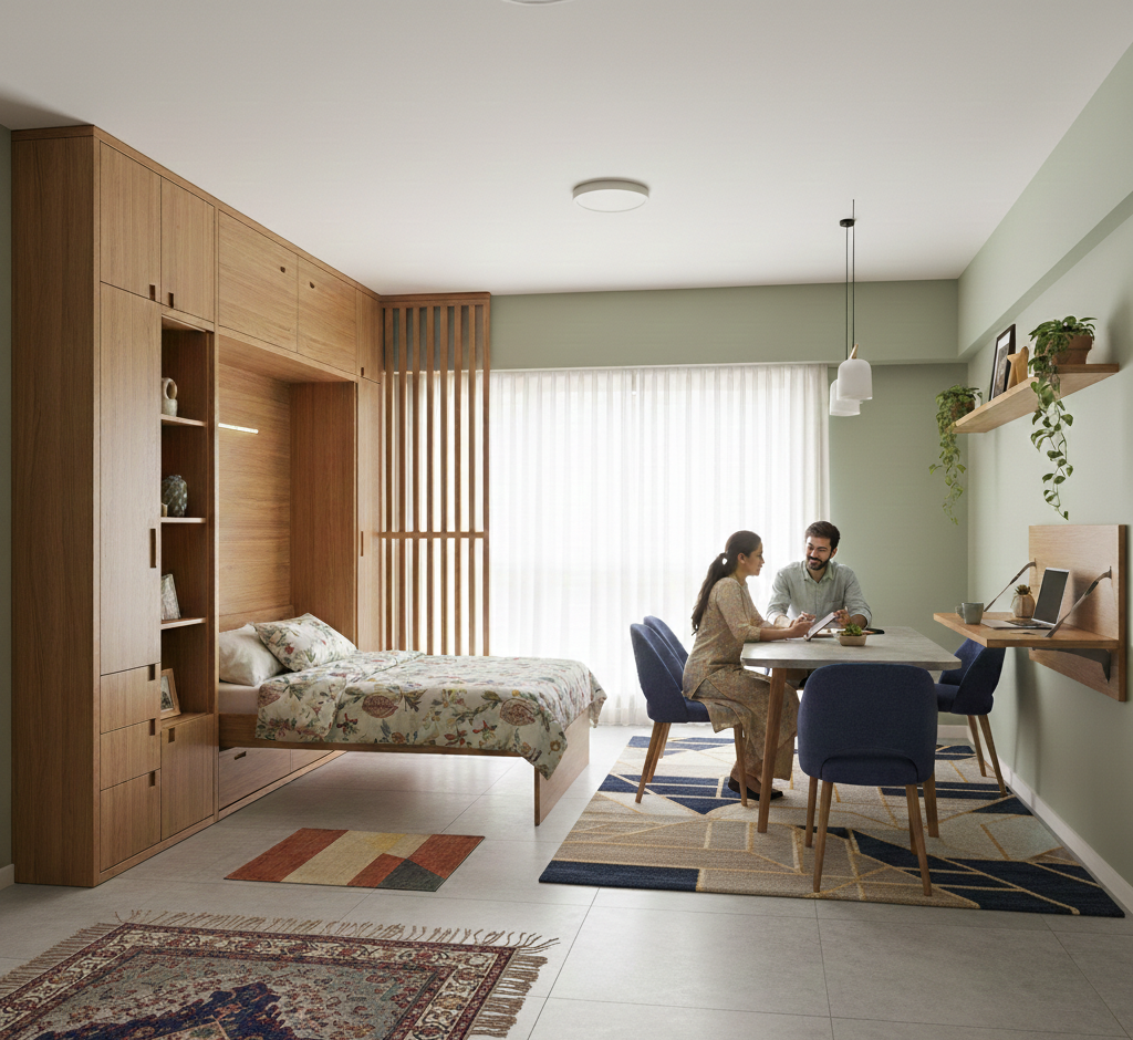 Multi Functional Spaces for the Hybrid Lifestyle