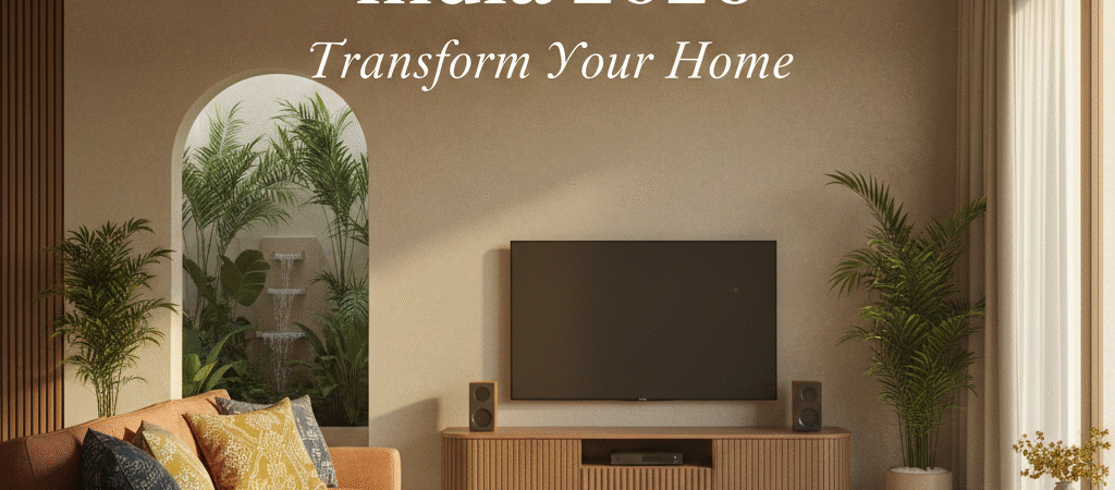 The Ultimate Guide to Indian Interior Design Trends 2026: Transform Your Home into a Soulful Sanctuary