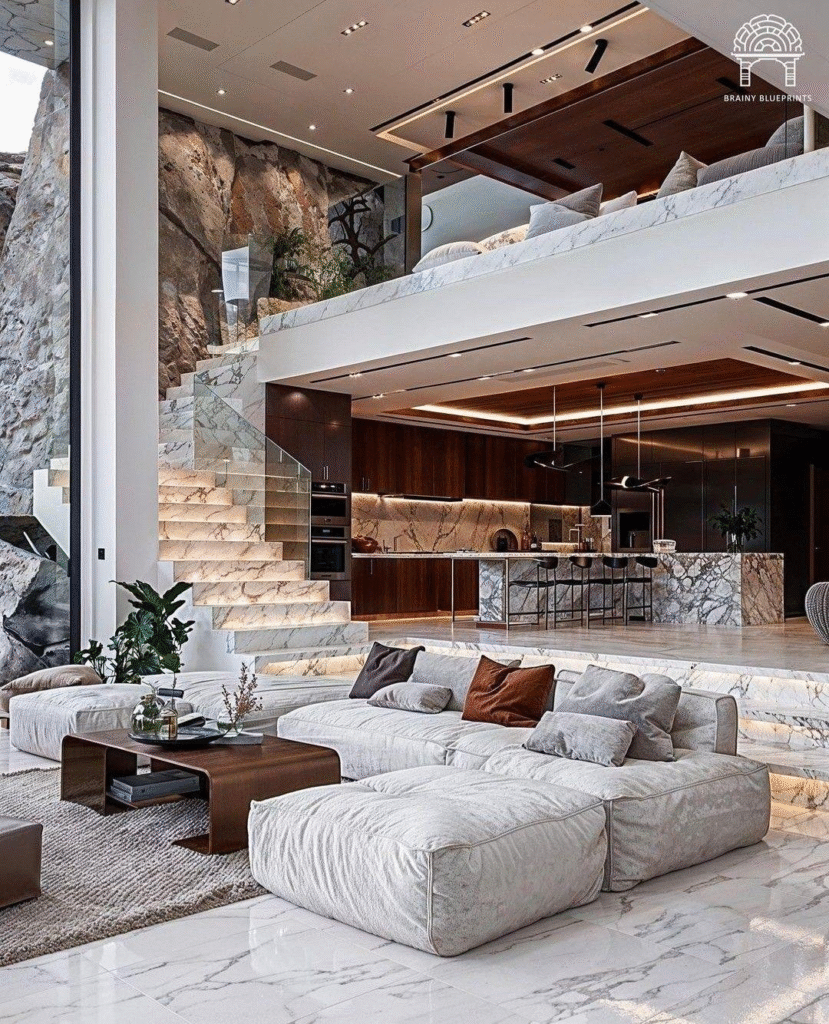 Luxury Duplex Interior Design: What Makes a Two-Level Home Feel Truly Luxurious? 4 image 1