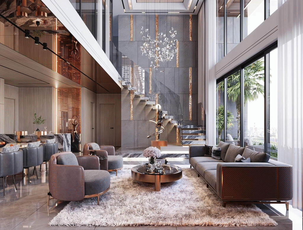 Luxury Duplex Interior Design: What Makes a Two-Level Home Feel Truly Luxurious? 6 image